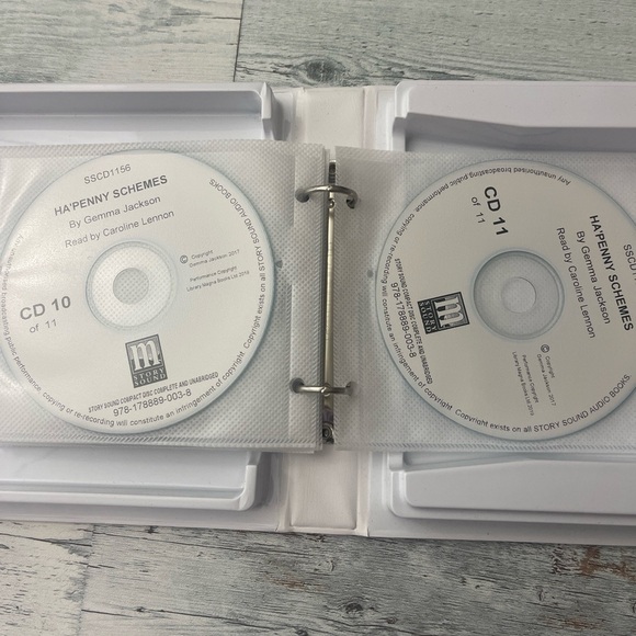 HA’PENNY SCHEMES BY GEMMA JACKSON 11 CD AUDIO BOOK - Picture 10 of 14